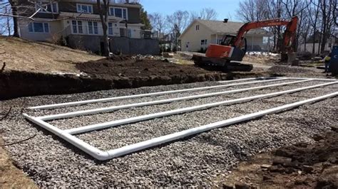 can you drive a skid steer over a septic tank|drain rock over septic field.